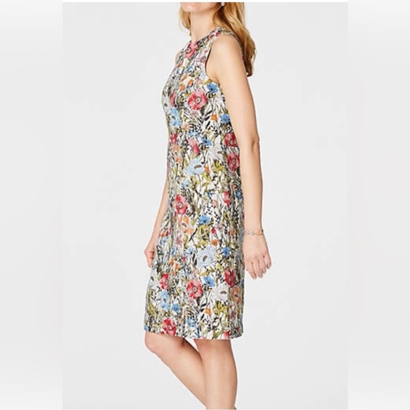 J. Jill Red and Pink Sundress Midi - Picture 3 of 16